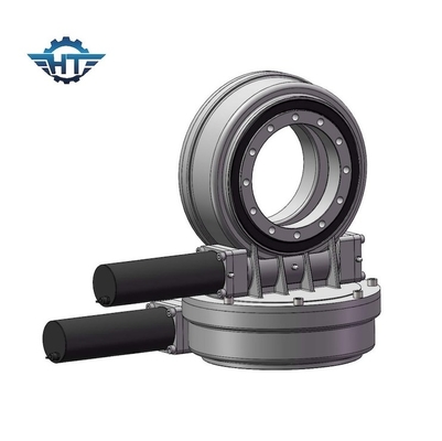 IP66 Dual Axis Slew Drive Elektrische slew drive met 7000 Nm kantelmoment