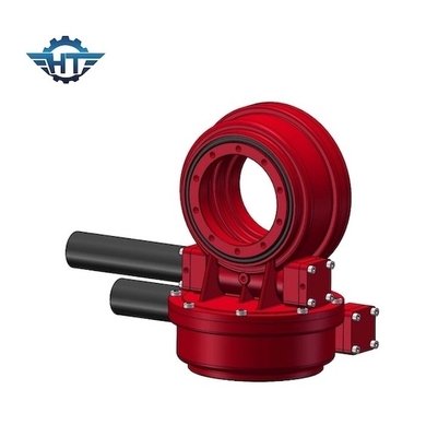 kopen Zwenkt de Dubbele As van het wormtoestel Aandrijving voor Zonnedrijver met Multitandcontact en 24V-Motor online manufacture
