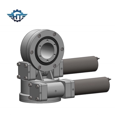 kopen Helical Gear Enclosed Housing Dual Axis Slew Drive Model SDE21 With AC 380 Motor For Solar Tracker online manufacture