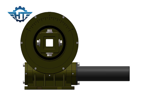 kopen Solar Trackers Vertical VE9 Worm Gear Slew Drives With Square Tubes Output online manufacture