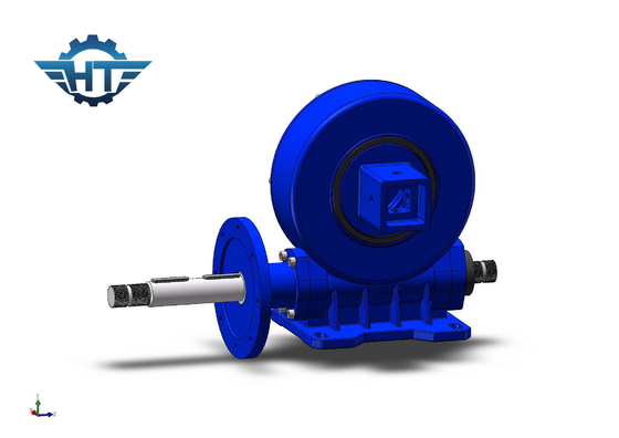kopen Vertical Single Worm Slew Drive Gearbox With 230VAC Gear Motor For Solar Tracking System online manufacture