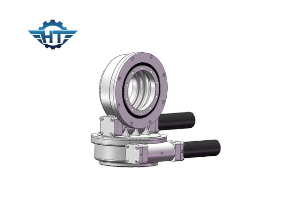 kopen Vertically And Horizontally Mounted Dual Axis Slewing Gear Drive With 24 VDC Motors online manufacture