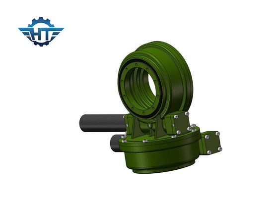 kopen Dual Axis Small Slew Drive With 24VDC Planetary Geared Motor For Solar Tracking System online manufacture