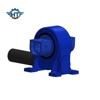 VE5 model horizontaal gemonteerde worm gear slew drive met 24V DC geborstelde versnellingsmotoren voor zonne-trackers