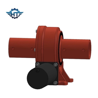 Duurzame omhulselworm Kleine slew aandrijving voor zonne-tracker Uitgangssnelheid 0,02 ~ 0,04rpm