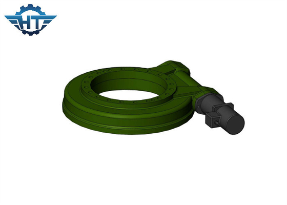 Duurzame omhulselworm Kleine slew aandrijving voor zonne-tracker Uitgangssnelheid 0,02 ~ 0,04rpm