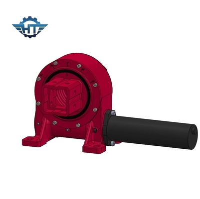 Verticale enkelassige zonne-tracker slew drive, kleine slew drive dubbele envelopworm