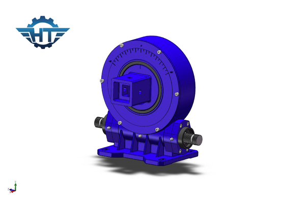 VE9 Verticale worm gear slew drive, compact en sterk voor tillen en operaties op grote hoogte