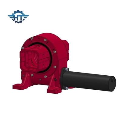 VE7 Slew Drive Gearbox met gesloten behuizing en zandloperworm voor zonne-trackers