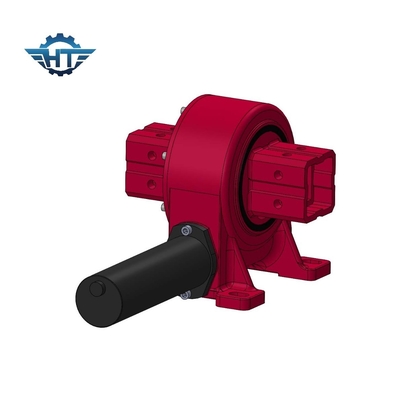 Verticale Worm Gear Solar Tracker Slew Drive, zandloperworm voor zonne-tracking systeem