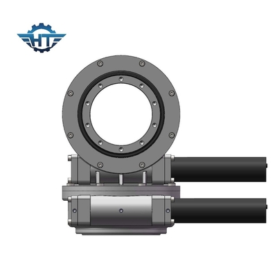 Precision IP66 Self Locking Dual Axis Slew Drive met zelfvergrendelende functie voor zonnepanelen