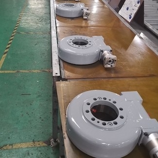 9 de“ Compacte Wormaandrijving zwenkt de Radiale Lading van Ring High Accuracy 130kN
