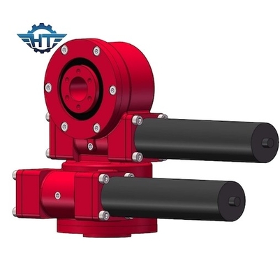 De anti UV Dubbele As zwenkt de Wormaandrijving van de Aandrijvings220v AC Motor zwenkt Ring