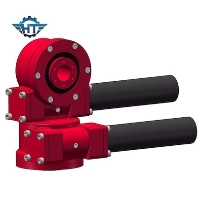 De anti UV Dubbele As zwenkt de Wormaandrijving van de Aandrijvings220v AC Motor zwenkt Ring