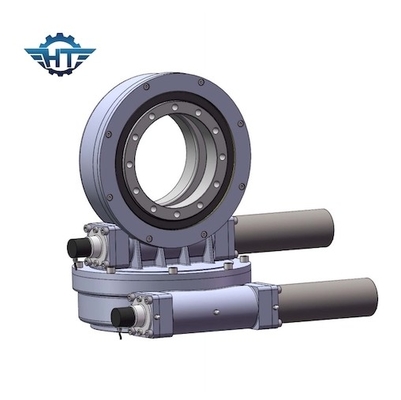 IP66-van de het Toestel de Dubbele As van de multi-Tandworm Zwenkende Aandrijving met Stepper Motor voor Zonne PV